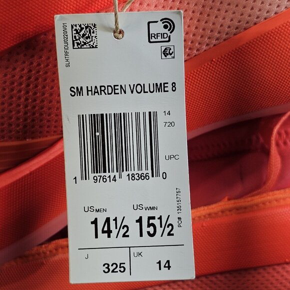 Adidas James Harden Vol. 8 PE Drew League IH3652 - Men's Size 14.5 RARE - Picture 12 of 16